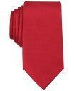 【送料無料】 ペリーエリス メンズ ネクタイ アクセサリー Men's Oxford Solid Tie Red