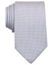 【送料無料】 ペリーエリス メンズ ネクタイ アクセサリー Men's Oxford Solid Tie Silver