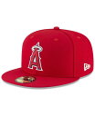 【送料無料】 ニューエラ メンズ 帽子 アクセサリー Los Angeles Angels Authentic Collection 59FIFTY Fitte...