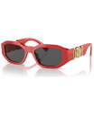 ヴェルサーチ 【送料無料】 ヴェルサーチ メンズ サングラス・アイウェア アクセサリー Unisex Sunglasses VE4361 Biggie RED