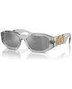 【送料無料】 ヴェルサーチ メンズ サングラス・アイウェア アクセサリー Unisex Sunglasses VE4361 Biggie Transparent...