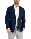 【送料無料】 ナウティカ メンズ ジャケット ブルゾン アウター Men 039 s Modern-Fit Active Stretch Woven Solid Sport Coat Dark Navy