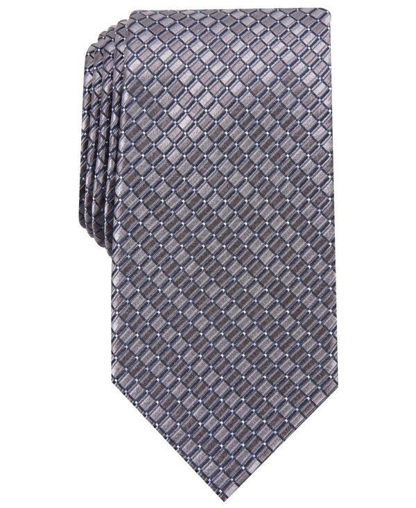 yz y[GX Y lN^C ANZT[ Men's Nascarella Grid Tie Grey