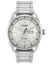 yz V`Y Y rv ANZT[ Drive from Eco-Drive Men's Stainless Steel Bracelet Watch 42mm Stainless Steel