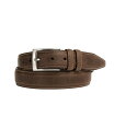 【送料無料】 ジョンストンアンドマーフィー メンズ ベルト アクセサリー Distressed Casual Belt Brown