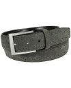 【送料無料】 フローシャイム メンズ ベルト アクセサリー Lucky Brogue Suede Belt Gray
