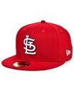 【送料無料】 ニューエラ メンズ 帽子 アクセサリー St. Louis Cardinals Authentic Collection 59FIFTY Fitt...