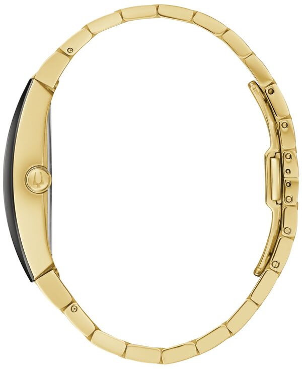 【送料無料】 ブロバ メンズ 腕時計 アクセサリー Men's Gemini Gold-Tone Stainless Steel Bracelet Watch 40mm Gold