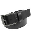 【送料無料】 フローシャイム メンズ ベルト アクセサリー Men's Albert Saddle Leather Belt Black
