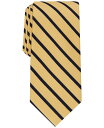  クラブルーム メンズ ネクタイ アクセサリー Men's Classic Stripe Tie Gold