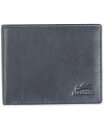 【送料無料】 マンシーニ メンズ 財布 アクセサリー Men's Bellagio Collection Center Wing Billfold Wallet Gray