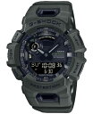 【送料無料】 ジーショック メンズ 腕時計 アクセサリー Men's Analog Digital Green Resin Strap Watch 49mm GBA900UU-3A Green