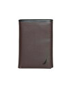 yz iEeBJ Y z ANZT[ Men's Pop J Class Trifold Wallet Black Brown