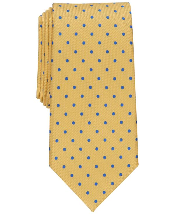 yz Nu[ Y lN^C ANZT[ Men's Wyers Dot Tie Yellow