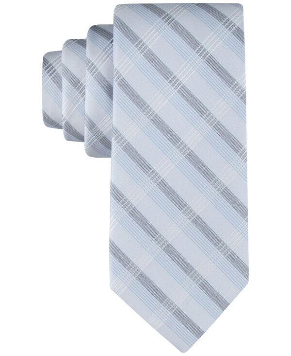 カルバン・クライン ネクタイ 【送料無料】 カルバンクライン メンズ ネクタイ アクセサリー Men's Creme Plaid Tie Blue