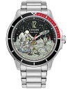 【送料無料】 シチズン メンズ 腕時計 アクセサリー Eco-Drive Men s Mickey Mouse Astronaut Stainless Steel Bracelet Watch 42mm Silver-tone