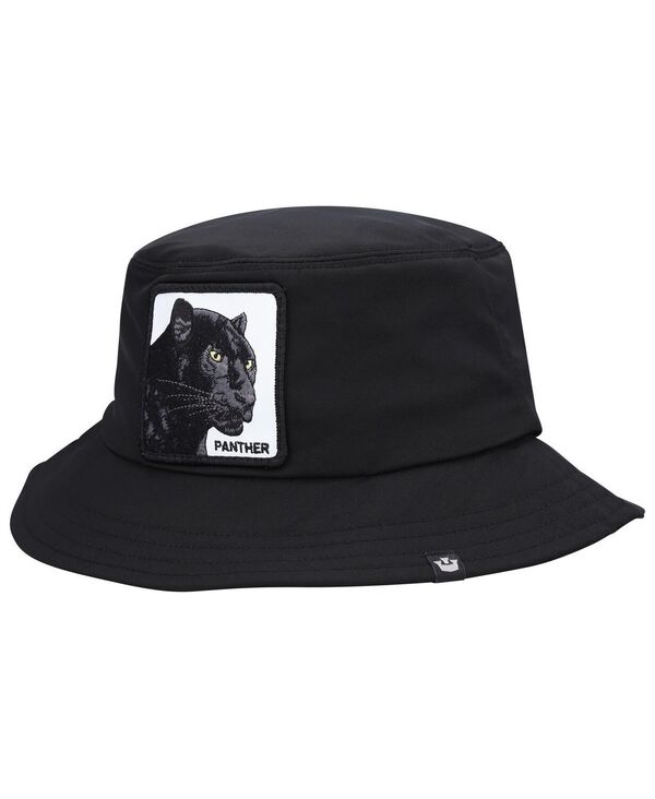 グーリン ブラザーズ 【送料無料】 グーリンブラザーズ メンズ 帽子 アクセサリー Men's Black Panther Bucket Hat Black