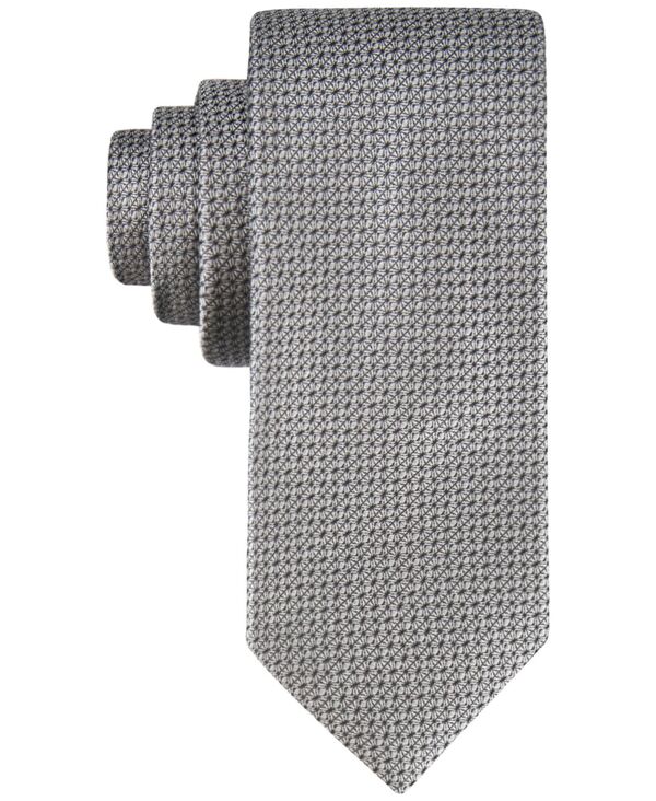 yz JoNC Y lN^C ANZT[ Men's Arlo Dot-Pattern Tie Charcoal