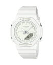 yz W[VbN Y rv ANZT[ Unisex Analog Digital White Resin Watch 40.2mm GMAP2100-7A White