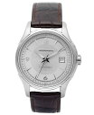 yz n~g Y rv ANZT[ Men's Swiss Automatic Jazzmaster Viewmatic Brown Leather Strap Watch 40mm H32515555 None