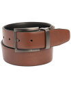 yz PlXR[ Y xg ANZT[ Men's Stretch Reversible Belt Tan/black