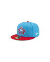 【送料無料】 ニューエラ レディース 帽子 アクセサリー Miami Marlins City Connect 59FIFTY Cap LightBlue