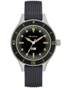 【送料無料】 ブロバ メンズ 腕時計 アクセサリー Men's Automatic MIL-SHIPS-W-2181 Navy Nylon Strap Watch 41mm - Limited Edition Gray