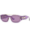 ヴェルサーチ 【送料無料】 ヴェルサーチ メンズ サングラス・アイウェア アクセサリー Biggie Unisex Sunglasses VE2235 Violet