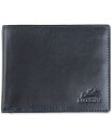 yz }V[j Y z ANZT[ Men's Bellagio Collection Center Wing Bifold Wallet with Coin Pocket Black