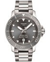 yz eB\bg Y rv ANZT[ Men's Seastar 1000 Powermatic 80 Automatic Stainless Steel Bracelet Watch 43mm Grey