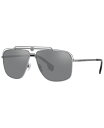ヴェルサーチ 【送料無料】 ヴェルサーチ メンズ サングラス・アイウェア アクセサリー Men's Sunglasses VE2242 Gunmetal
