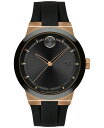 yz oh Y rv ANZT[ Men's Swiss Fusion Bold Black Silicone Strap Watch 42mm Bronze