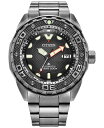 yz V`Y Y rv ANZT[ Men's Promaster Automatic Dive Silver-tone Super Titanium Bracelet Watch 46mm Silver-tone