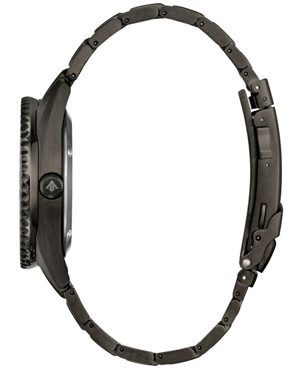 シチズン メンズ アクセサリー 腕時計 Citizen Men's Automatic Promaster Black Titanium Bracelet Watch 42mm Black ブラック