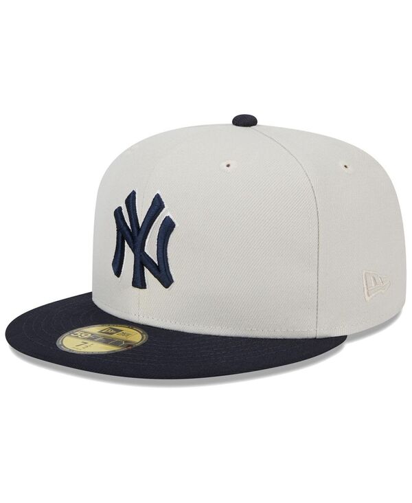 【送料無料】 ニューエラ メンズ 帽子 アクセサリー Men's Gray Navy New York Yankees World Class Back Patch 59FIFTY Fitted Hat Gray Navy