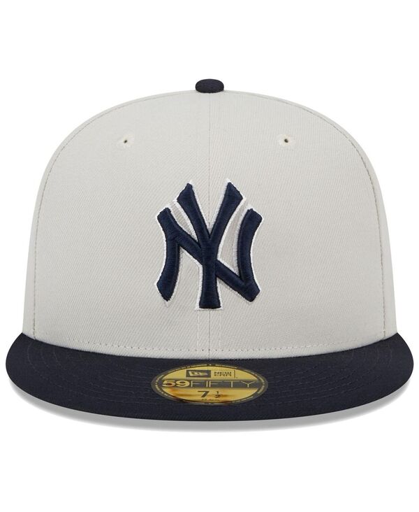 【送料無料】 ニューエラ メンズ 帽子 アクセサリー Men's Gray Navy New York Yankees World Class Back Patch 59FIFTY Fitted Hat Gray Navy