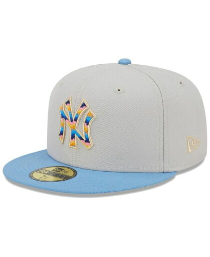 【送料無料】 ニューエラ メンズ 帽子 アクセサリー Men's Natural New York Yankees Beach Front 59FIFTY Fitted Hat Natural 【送料無料】 ニューエラ メンズ 帽子 アクセサリー Men's Natural New York Yankees Beach Front 59FIFTY Fitted Hat Natural