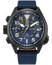 yz V`Y Y rv ANZT[ Men's Men's Promaster Land Eco-Drive Navy Nylon Strap Watch 47mm Navy