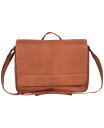 【送料無料】 ケネスコール メンズ バックパック リュックサック バッグ Colombian Leather Crossbody 15.6 Laptop Tablet Messenger Bag Cognac