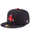 【送料無料】 ニューエラ メンズ 帽子 アクセサリー Boston Red Sox Authentic Collection 59FIFTY Fitted Ca...