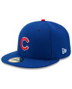 【送料無料】 ニューエラ メンズ 帽子 アクセサリー Chicago Cubs Authentic Collection 59FIFTY Fitted Cap ...