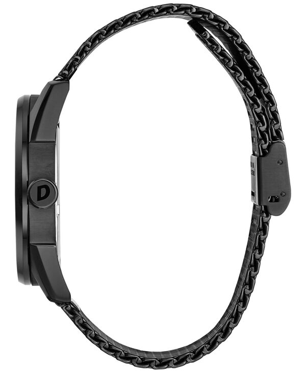 【送料無料】 シチズン メンズ 腕時計 アクセサリー Men's Drive From Citizen Eco-Drive Black Mesh Stainless Steel Bracelet Watch 42mm Black