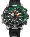 yz V`Y Y rv ANZT[ Men's Eco-Drive Promaster Aqualand Black Rubber Strap Watch 46mm Black