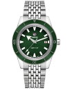 yz h Y rv ANZT[ Men's Swiss Automatic Captain Cook Stainless Steel Bracelet Watch 42mm No Color