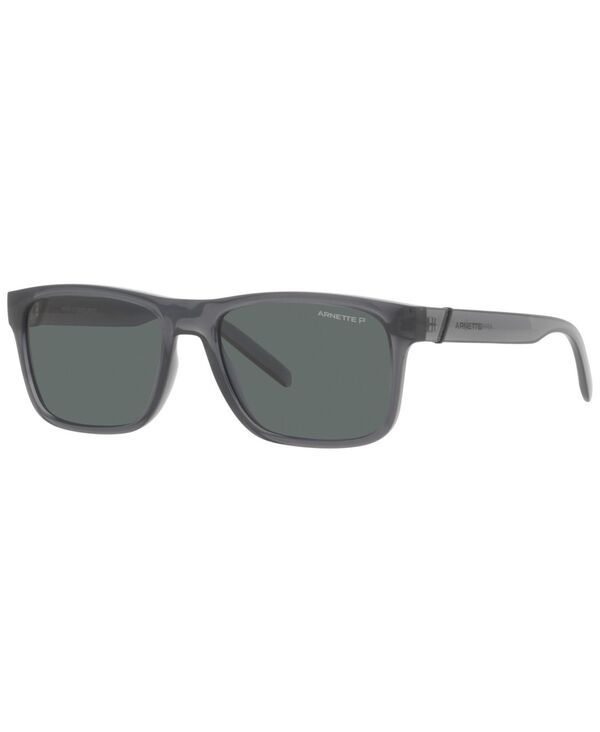 【送料無料】 アーネット メンズ サングラス アイウェア アクセサリー Unisex Polarized Sunglasses AN4298 BANDRA 55 Transparent Gray