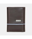 yz iEeBJ Y z ANZT[ Men's Trifold Wallet Brown