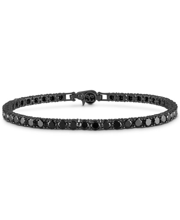 yz GXN@CA Y uXbgEoOEANbg ANZT[ White Cubic Zirconia Tennis Bracelet in Sterling Silver (Also in Black Cubic Zirconia) Black