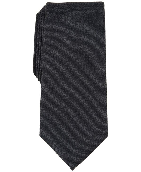 yz At@j Y lN^C ANZT[ Men's Terry Mini-Texture Tie Dk Charcoal