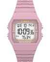 yz ^CbNX Y rv ANZT[ Unisex Digital Ironman Classic Silicone Pink Watch 40mm Pink