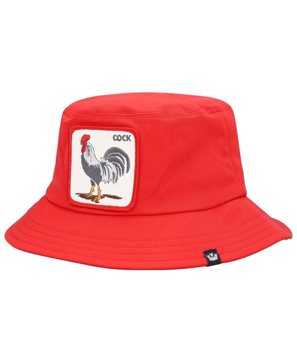 グーリン ブラザーズ 【送料無料】 グーリンブラザーズ メンズ 帽子 アクセサリー Men's Red Rooster Bucket Hat Red